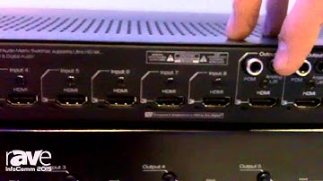 InfoComm 2015: Key Digital Introduces KD-8x8CSK 4K Matrix Switcher
