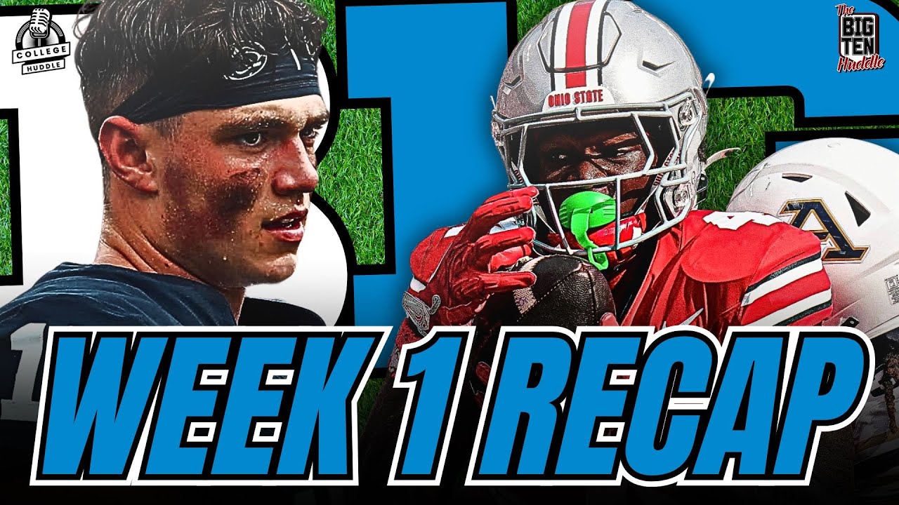 Big Ten Football Week 1 Recap And Breakdown YouTube big-ten-football-week-1-recap-and-breakdown-youtube