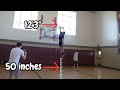 Isaiah rivera official 50 inch vertical jump test