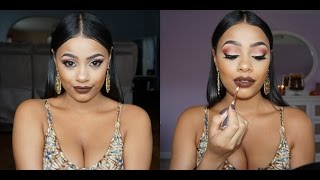 Fall makeup Tutorial/Deep Chocolate brown look