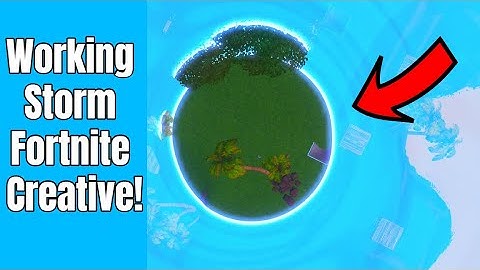 How To Make A WORKING Storm For Battle Royale / Zone Wars Maps In Fortnite Creative! EASY Tutorial!
