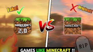 Top 5 Games like Minecraft 🤩 that actually blow your mind || Copy Games of Minecraft