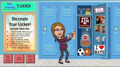 How To Create Your Virtual Locker