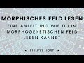 Morphisches Feld lesen. Lerne auf das morphogenetische Feld zuzugreifen.