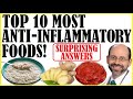 The top 10 most antiinflammatory foods