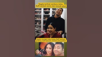 Nagita terlihat cemburu kalau Raffi Ahmad tambah keren dan banyak gaya😂#short#video#