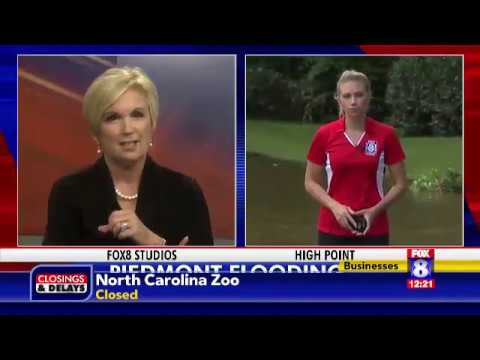 Flooding From Florence in Triad - YouTube