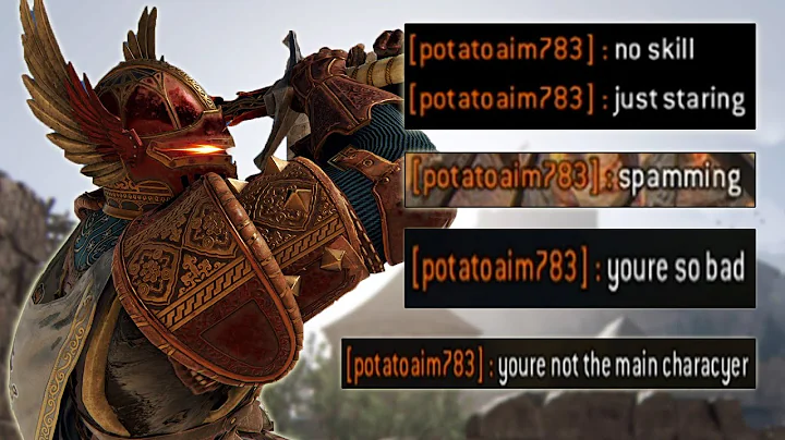 Most Toxic For Honor Player Has SOME Words To Say | For Honor