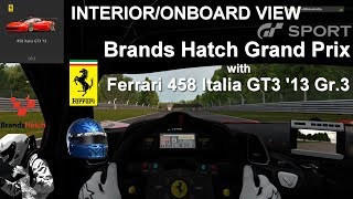 ---------------------en--------------------- hi! today i will show you
a gameplay video,it is an onboard video on gran turismo sport brands
hatch gp with ...