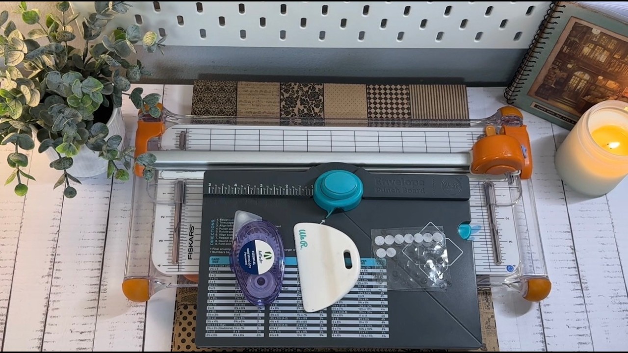 ASMR Crafting | Envelope Making Paper Crafting Sounds | No Talking