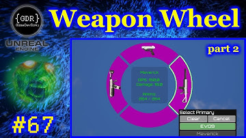 Customisable Weapon Wheel - part 2 - #67 Make a Multiplayer Game from scratch in Unreal Engine 5
