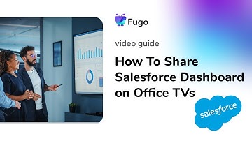 How to capture Salesforce (2FA) with Fugo TV Dashboards
