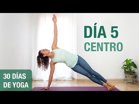 Día 5 - CENTRO | Yoga para fortalecer abdomen y espalda (30 min) | Reto de 30 días de Yoga
