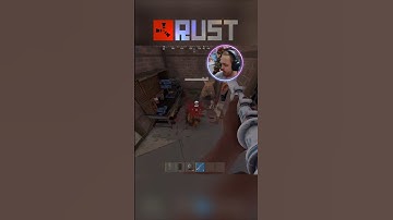 Stopping a Raid in Rust with the Kai Cenat Twitch Drop Rug #rust #gaming #rustraid #rustclips