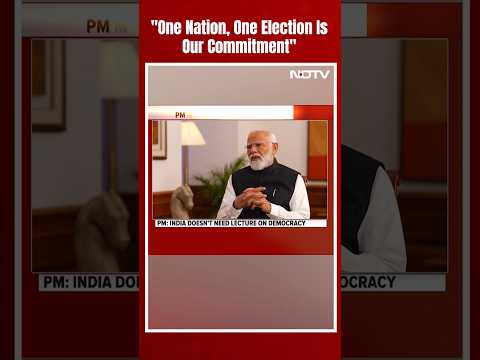 PM Modi Interview | PM Modi: "One Nation, One Election Is Our Commitment"