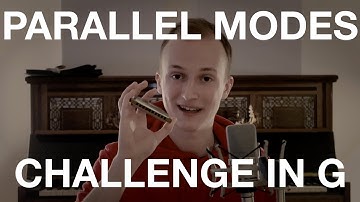 Parallel Modes in G | Diatonic Harmonica Challenge