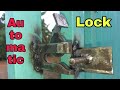 Chốt Cửa Khóa Tự Động | Automatic Lock Door Latch | Thanh invent