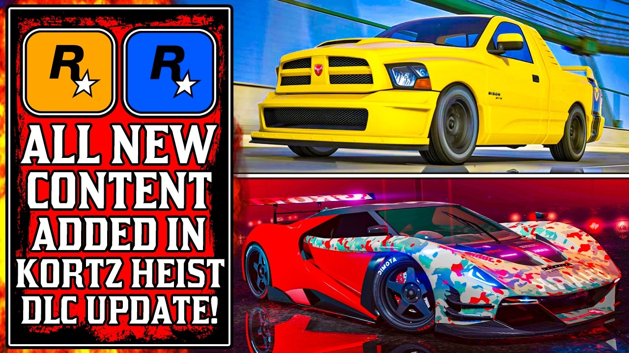 EVERYTHING *NEW* in GTA Online Kortz Center Heist UPDATE! ALL DLC Update Content (New GTA5 Update)