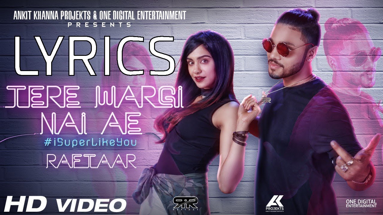 Raftaar Teri Wargi Nai Ae LYRICS  Adah Sharma  Latest Punjabi Song 2017