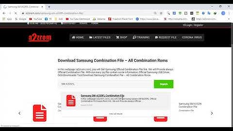 Download Samsung SM-A320FL Combination File | Firmware | Flash File