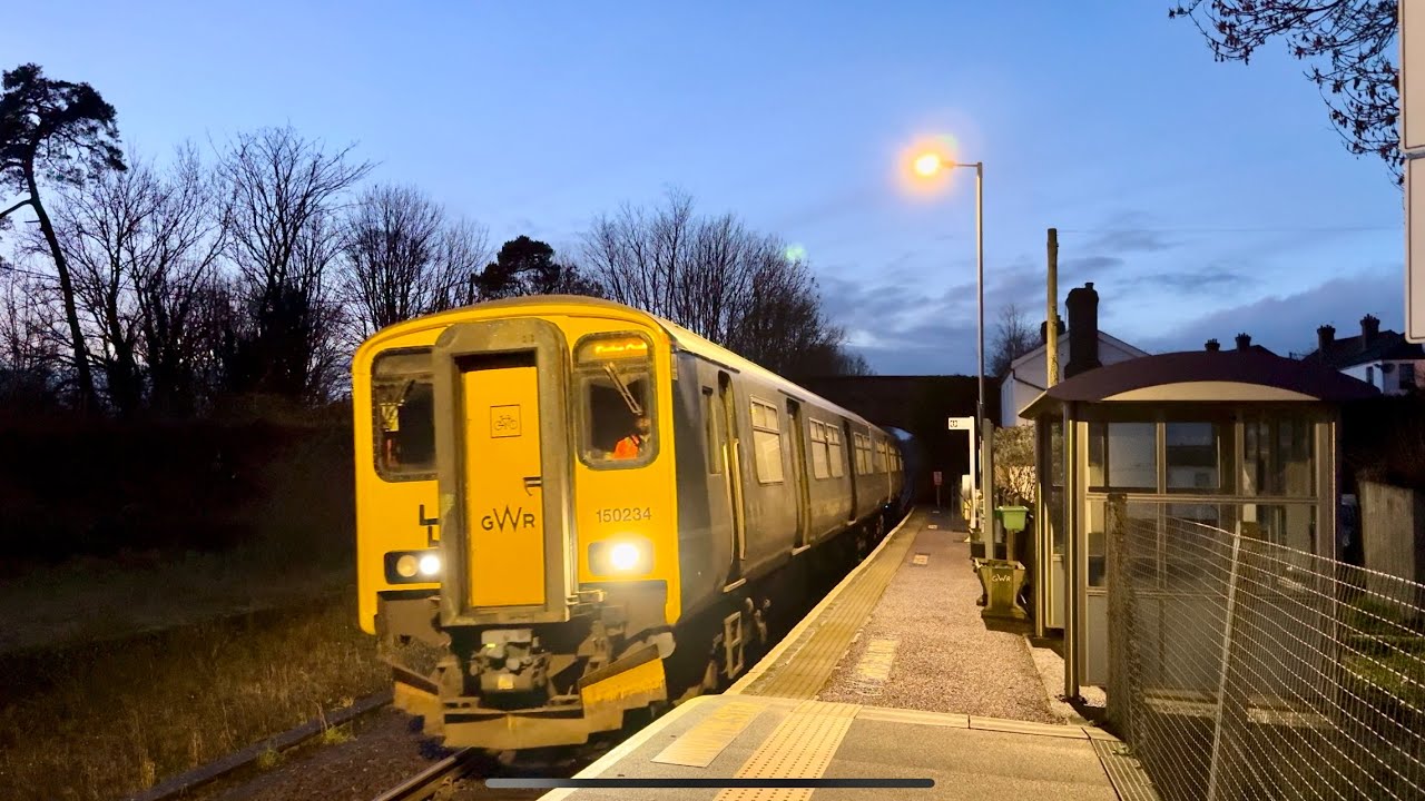TRAINS AT EXETER CENTRAL, ST DAVIDS AND NEWTON ST CYRES FOR THE BEER ...