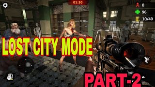 Elite Killer Zombie Shooting Game||GameTube Odisha Gameplay 2021 (Lost City Mode )Part 2 screenshot 4
