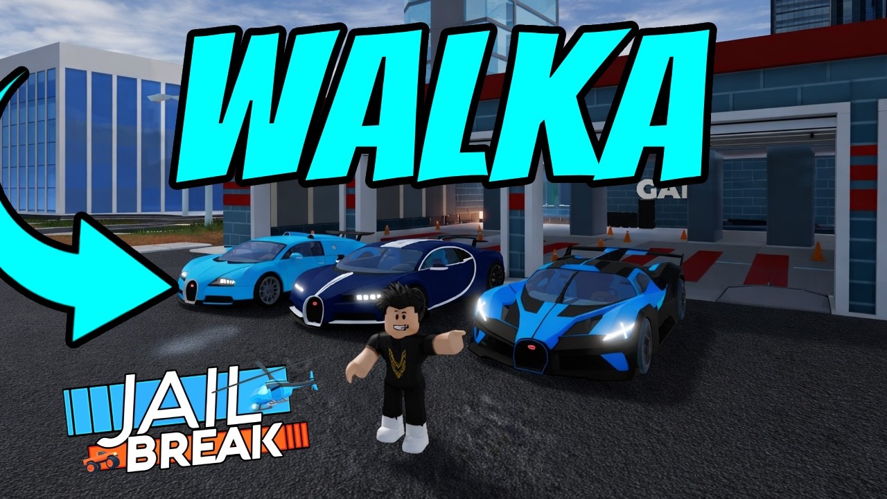Wielka bitwa Bugatti w JailBreak! - które wygra?