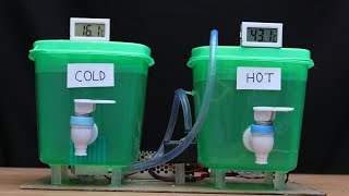 How to Make Mini Hot and Cold Water Cooler at home