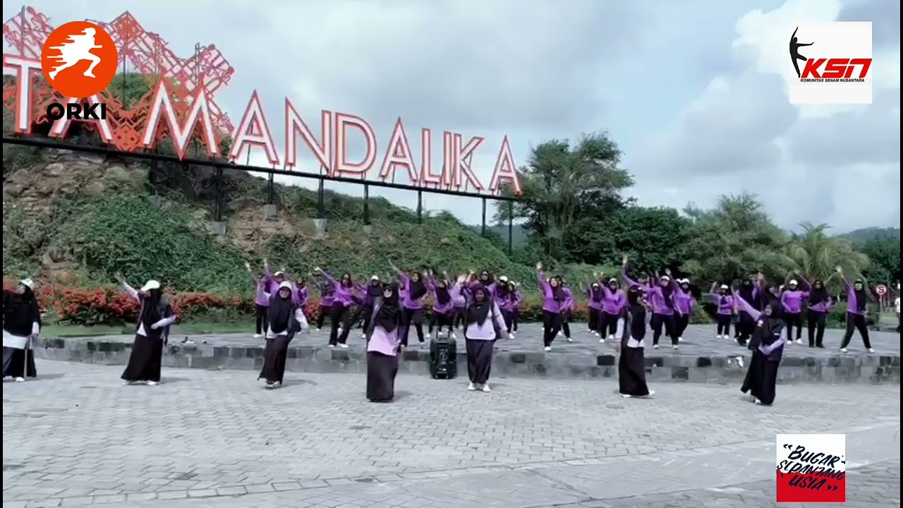 Senam Kreasi Cinta Dari Seberang || KSN Jonggat || Coreo By Coach Nung