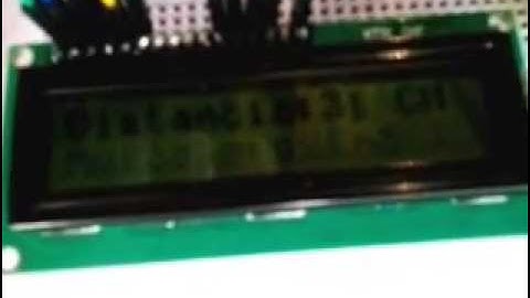 Projeto 16 - Sensor de ré para automóvel