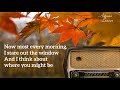 Just When I Needed You Most – Randy VanWarmer Lyrics