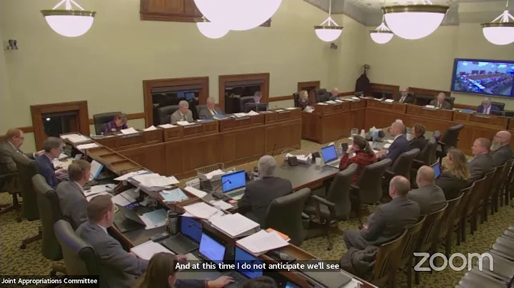 Joint Appropriations Committee 2025-2026 Biennial Budget Hearings, December 14, 2023-PM