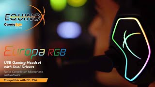 Equinox Europa Gaming Headset By Cosmic Byte