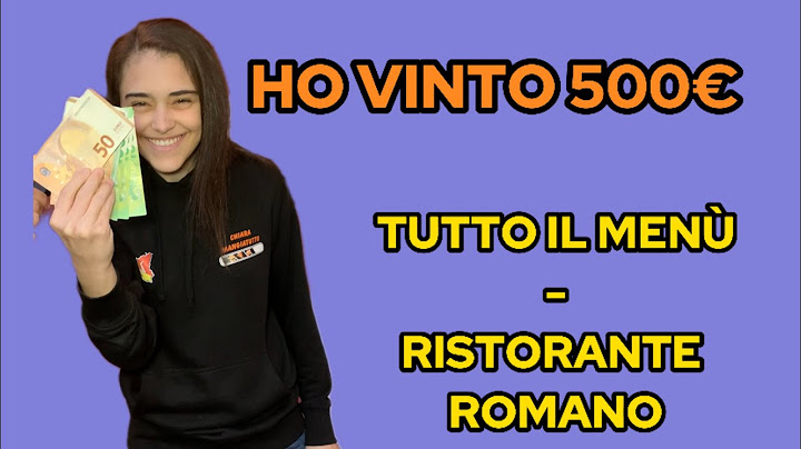 MANGIO TUTTO IL MENÙ DI UN LOCALE ROMANO E VINCO 500€ - WOMAN VS FOOD