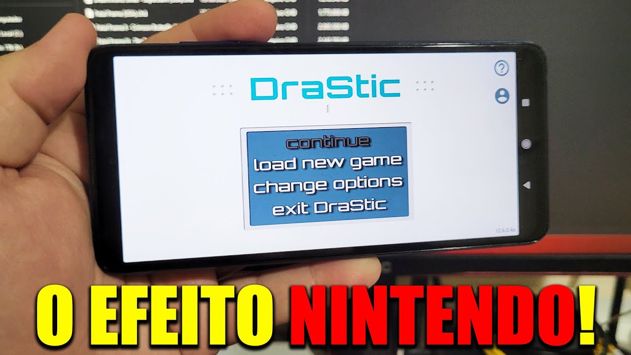 DRASTIC ESTÁ DE GRAÇA PRA SEMPRE NA PLAY STORE! O