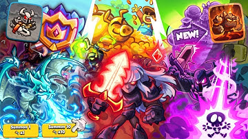 Новая арена - Земли Валардула! Новый ивент! Лиги стадиона! Рейлин! || Kingdom Rush Battles 1.3