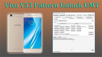 Vivo Y53 Pattern Lock UMT Dongle 2021