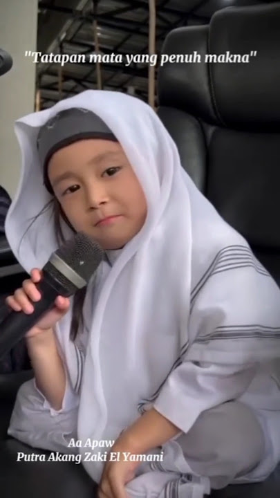 Masyaallah apaw putra Kh Zaky El Yamani sekaligus cucu almaghfurlah #abuyauciturtusi #khzakyelyamani
