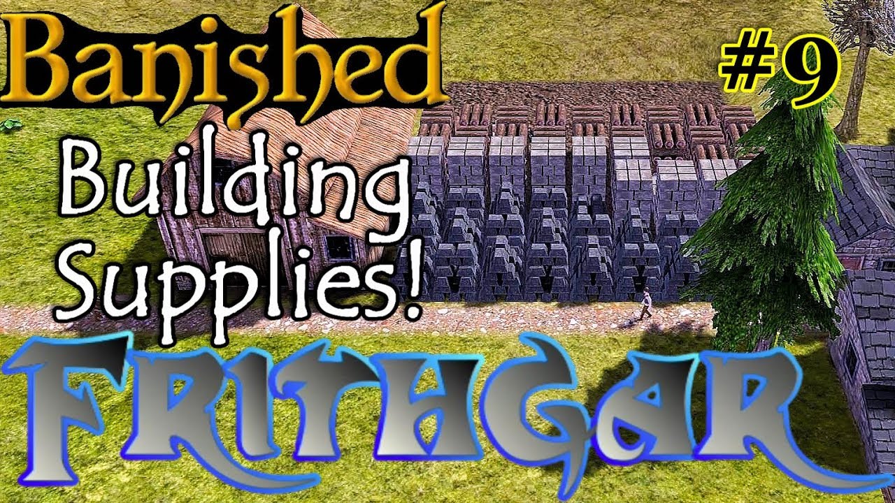 Let's Play Banished 9 Building Up Supplies! YouTube