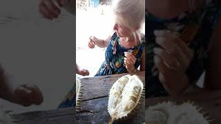 Long durian in Kalimantan