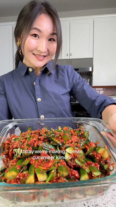 How to Make Korean Cucumber Kimchi (Oi Sobagi, 오이소박이)