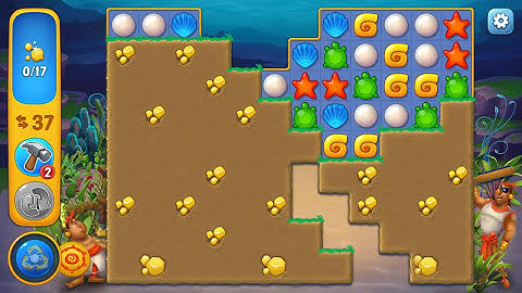 Fishdom level 20 Gameplay (iOS Android)