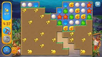 Fishdom level 20 Gameplay (iOS Android)