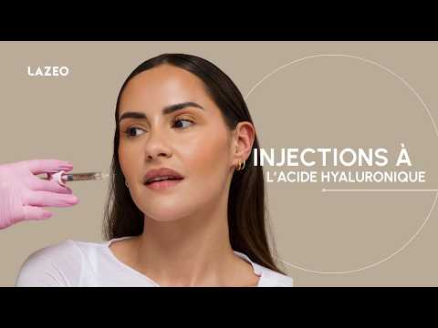 Injection acide hyaluronique - Pour une peau plus lisse et hydrate