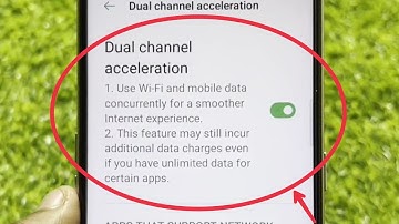 Dual channel acceleration in oppo mobile