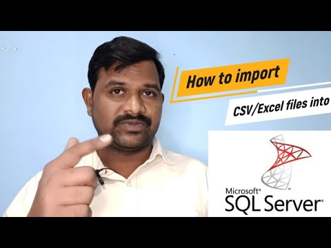 || How to import CSV files into SSMS || How to create tables in SSMS|| SQL Server || #sql #sqlserver