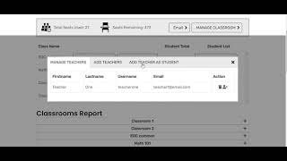 Classrooms for LearnDash version 2.3.0 - Limit number of free teachers