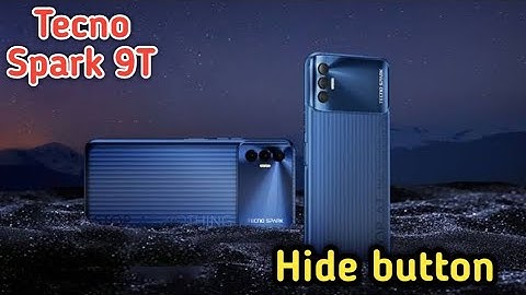 Button Setting In Tecno Spark 9T, How To Hide Back Button In Tecno Spark 9T