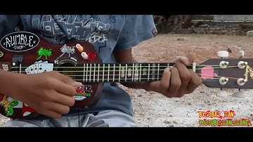 Melodi "Trouble is A friend" cover ihan chanel. Ukulele senar 4