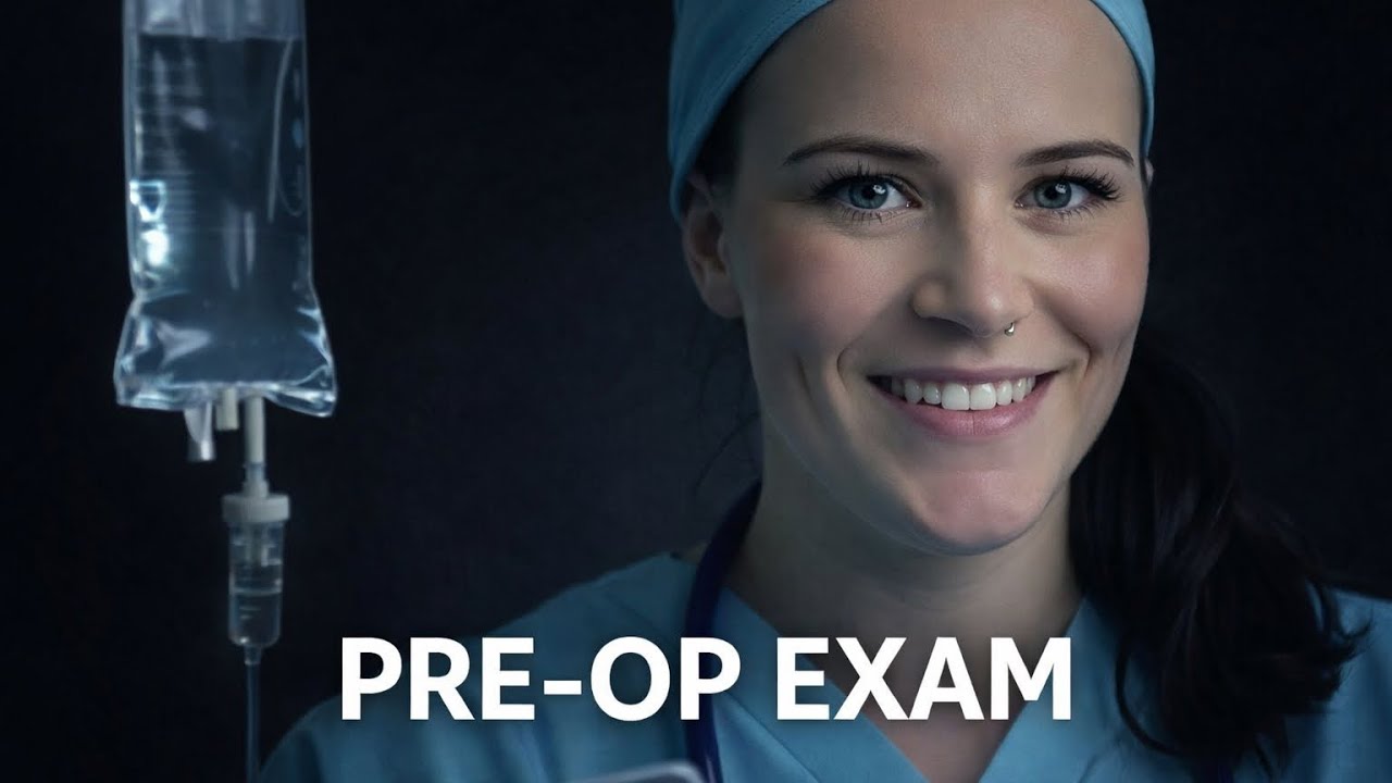 ASMR Doctor’s Full Pre-Op Exam 🩺 Calming Surgery Check Before Your Operation (Deep Sleep)